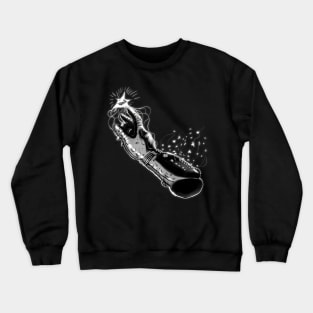 Retro glove of power Crewneck Sweatshirt